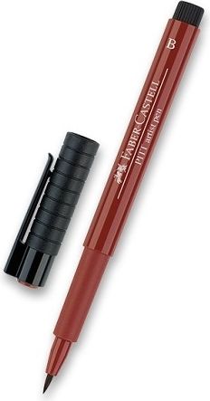 Faber-Castell  6749 Popisovač Pitt Artist Pen Brush - kaštanová 192 6749 - obrázek 1