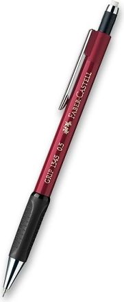 Faber-Castell Mechanická tužka Grip 1345 červená - obrázek 1