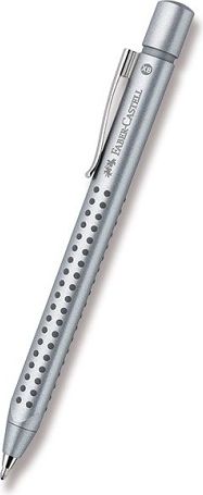 Faber-Castell Kuličková tužka Grip 2011 stříbrná - obrázek 1