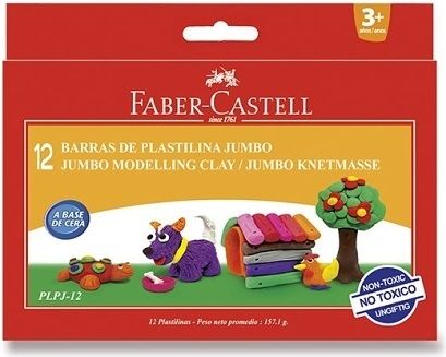 Faber-Castell Modelovací hmota 12 ks 120811 - obrázek 1