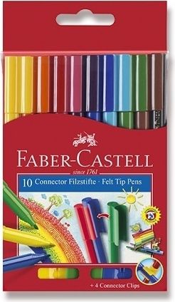 Faber-Castell Dětské fixy Connector 10 ks 155510 - obrázek 1
