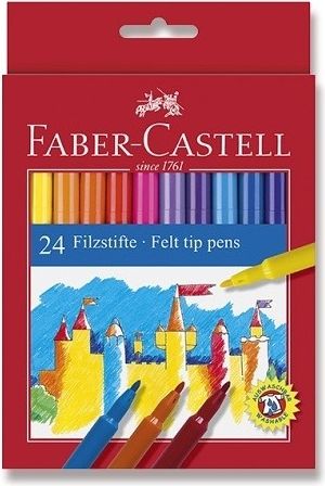 Faber-Castell Dětské fixy 24 ks 554224 - obrázek 1