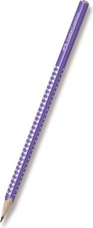 Faber-Castell Grafitová tužka Sparkle - perleťové odstíny fialová 118204 - obrázek 1
