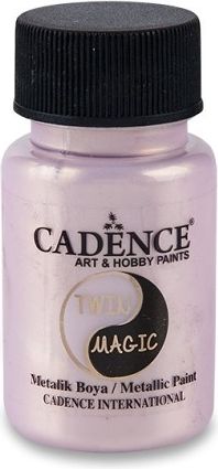 Cadence Metalická barva Twin Magic zlatá/lila, 50 ml - obrázek 1