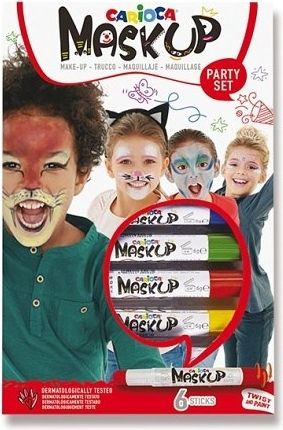 Carioca Obličejové barvy Mask Up 6 ks 42430 - obrázek 1