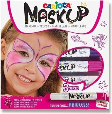 Carioca Obličejové barvy Mask Up Princess 3 barvy 42430 - obrázek 1