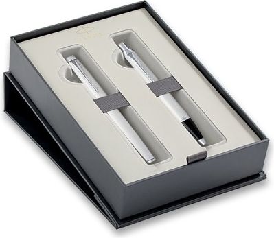 Parker IM White CT sada plnicí pero a kuličková tužka 1502/3191672 - obrázek 1