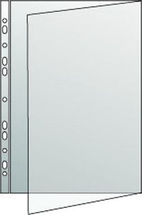 Průhledný obal A3 "U" na šířku eurozávěs - obrázek 1