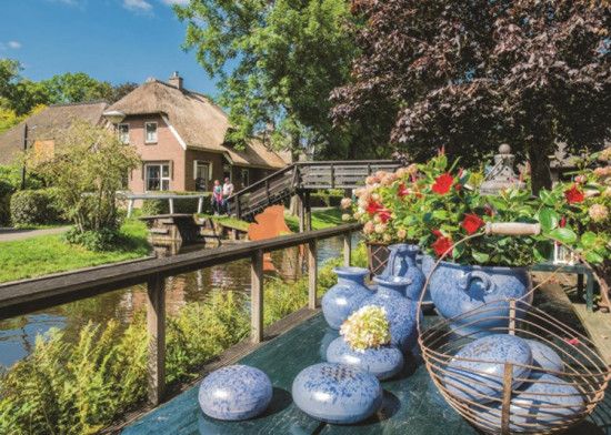 JUMBO Puzzle Giethoorn, Nizozemsko 1000 dílků - obrázek 1