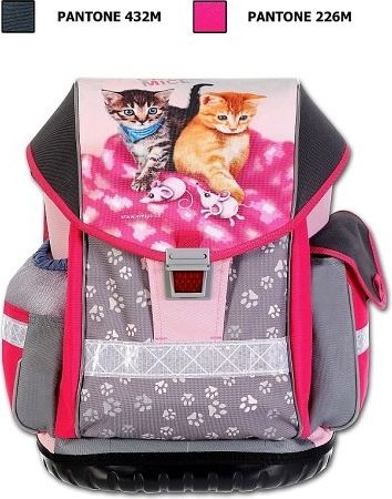 Školní aktovka ERGO ONE Cats & Mice - obrázek 1