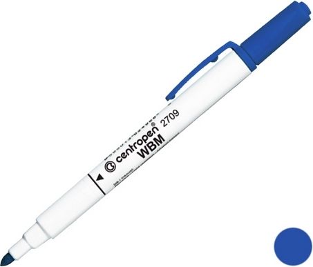 Centropen Popisovač na bílé tabule Whiteboard Marker 2709 modrý 709017 - obrázek 1
