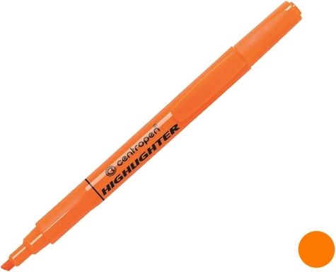 CENTROPEN Zvýrazňovač 8722 oranžový - obrázek 1