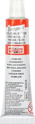 KOH-I-NOOR Temperová barva 16ml rumělka červená - obrázek 1