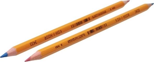 Tužka Koh-i-Noor 3433 červeno-modrá - obrázek 1