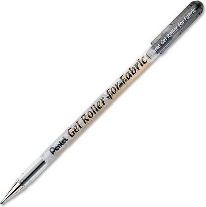 PENTEL Gelový roller na textil 1mm černý - obrázek 1