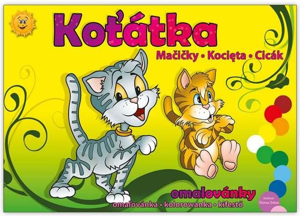 MFP Omalovánky A5 Koťátka - obrázek 1