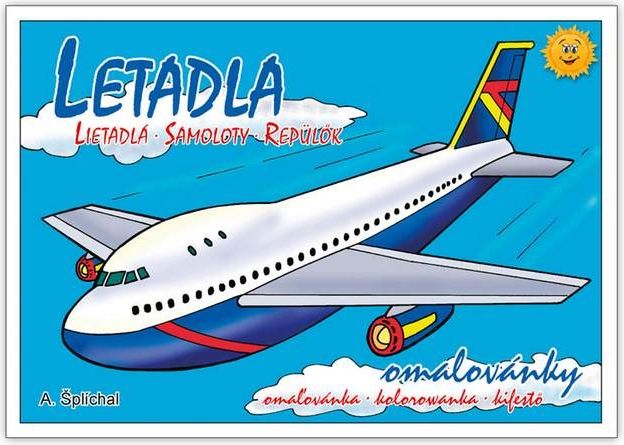 MFP Omalovánky Letadla - obrázek 1