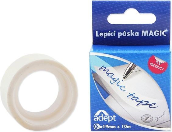 Lepící páska ADEPT 19mmx10m MAGIC - obrázek 1