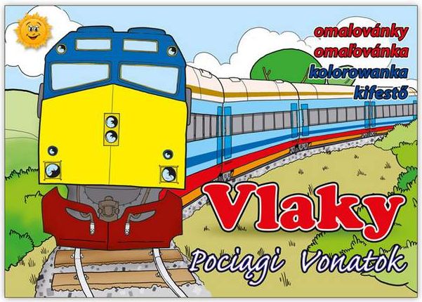Omalovánky MFP Vlaky - obrázek 1