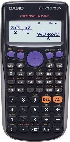 Casio FX350 ES PLUS černá - obrázek 2