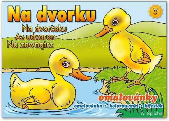 MFP Omalovánky Na dvorku - obrázek 1