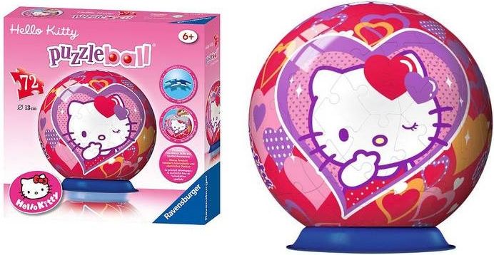 Hello Kitty Puzzleball 72dílků - obrázek 1