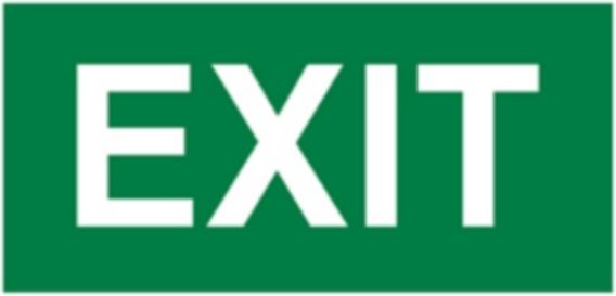 Informační štítky Exit - obrázek 1