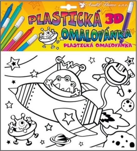Anděl Plastická omalovánka vesmír 10028, 29x27cm - obrázek 2