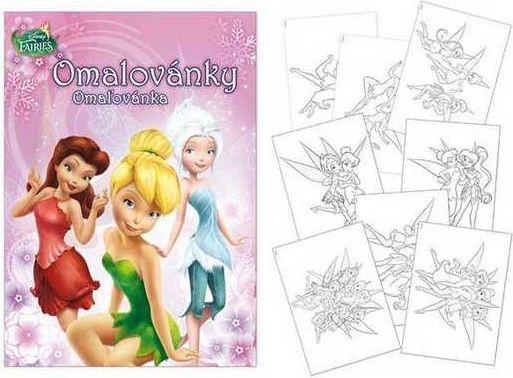 Omalovánky Fairies - obrázek 1