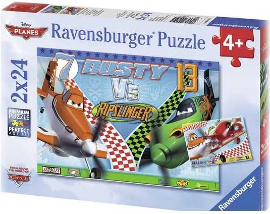 Puzzle 2x24 dílků Prašné roviny - obrázek 1