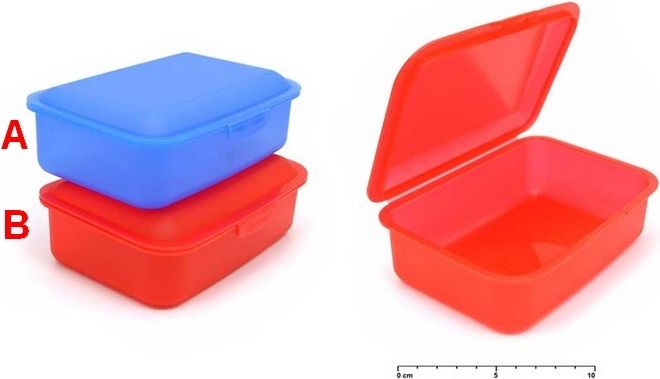 Svačinový box Klickbox mix midi 713410 - obrázek 1