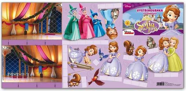 MFP Vystřihovánky Disney (3xA4) motiv - Sofia the First (Sofie První) - obrázek 1