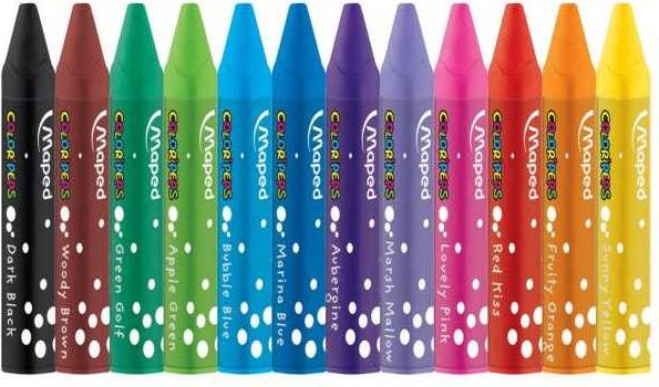 Maped Olejové pastely Color'Peps Oil Pastels 12 ks - obrázek 2