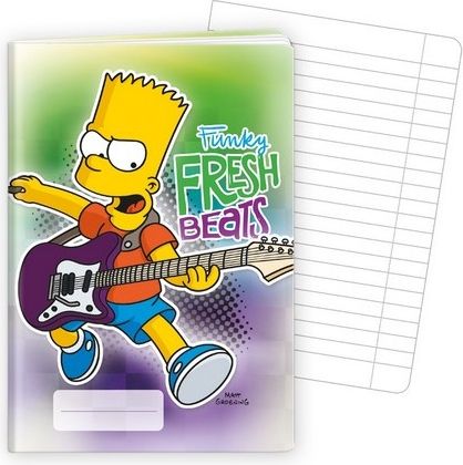 Sešit A4 40 listů The Simpsons - obrázek 1