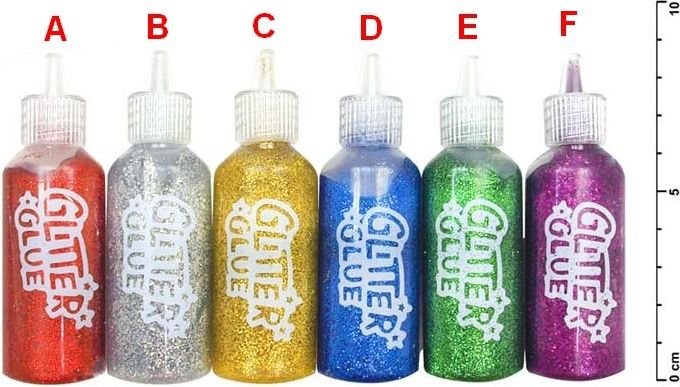 Lepidlo glitrové 20ml 6 druhů (MFP) - obrázek 1