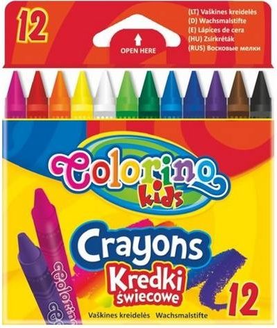 Voskovky Colorino - 12 barev - obrázek 1