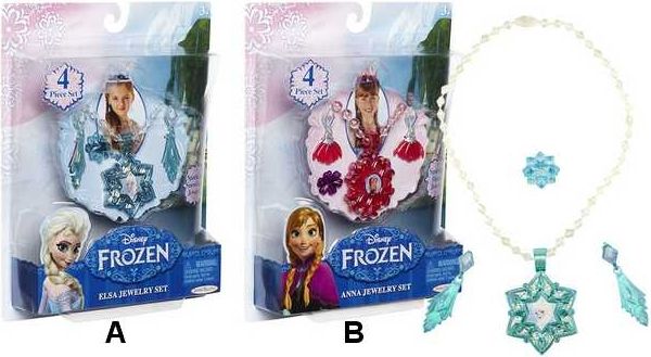 Frozen: Sada bižuterie princezny Anny a Elsy - obrázek 1