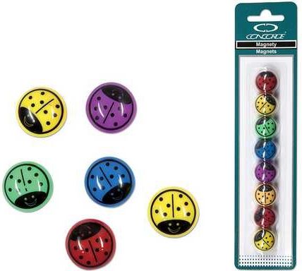 Magnety 20mm Berušky 8ks - obrázek 1