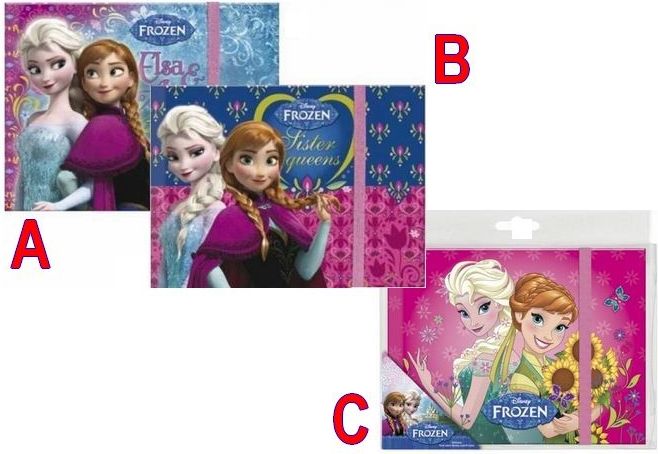 Deníček (památník) s gumou Frozen Ledové království - obrázek 1