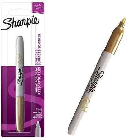 Popisovač SHARPIE Metallic 1,4mm zlatý - obrázek 1