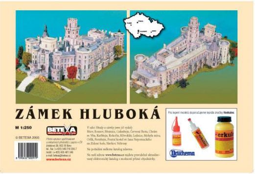 Zámek Hluboká - vystřihovánky - obrázek 2