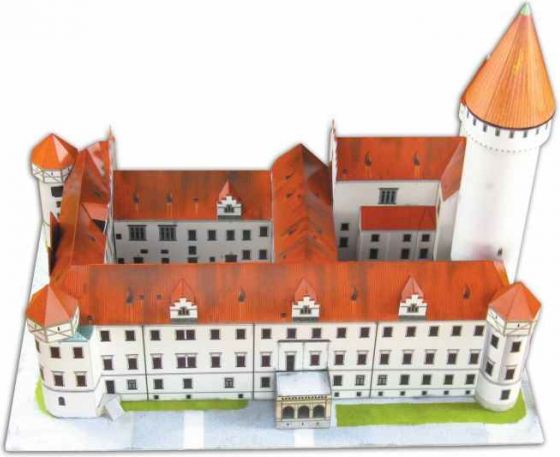 Zámek Konopiště - Jednoduchá vystřihovánka - obrázek 8