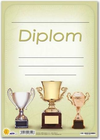 Diplom MFP A5 DIP05-007 MFP - dětský diplom - obrázek 1