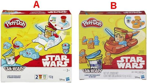 Play-Doh Star Wars dvojbalení kelímků - obrázek 1