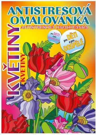 Antistresová omalovánka A5 - Květiny - obrázek 1