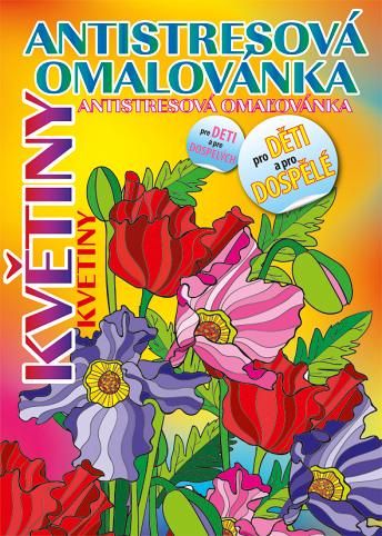 Antistresová omalovánka A5 - Květiny - obrázek 3