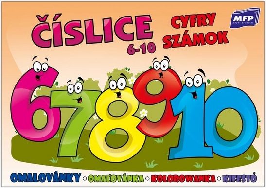 Omalovánky MFP Číslice 6-10 - obrázek 1