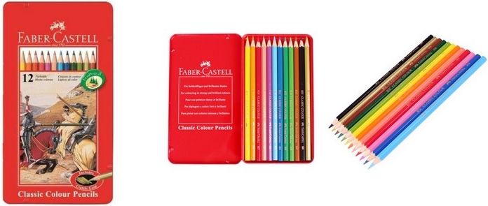 FABER Pastelky v plechové krabičce 12ks - obrázek 1
