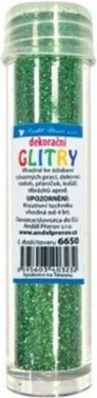 Glitry sypké zelené 6650 - obrázek 1