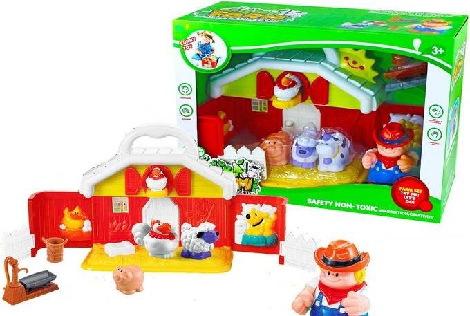 Plan Toys Farma se zvířátky - obrázek 1